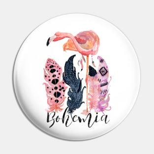 Pink Flamingo – Boho Style Pin