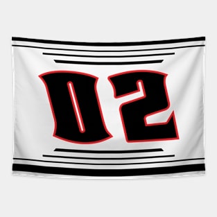 Mason Massey #02 20204 NASCAR Design Tapestry