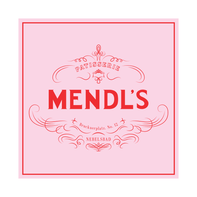 Grand Budapest Hotel- Mendl's box by Gothenburg Print