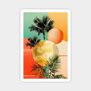 Golden Summer Vibes Magnet