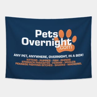 Pets Overnight Tapestry