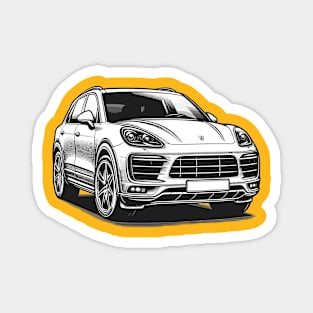 Porsche Cayenne Magnet