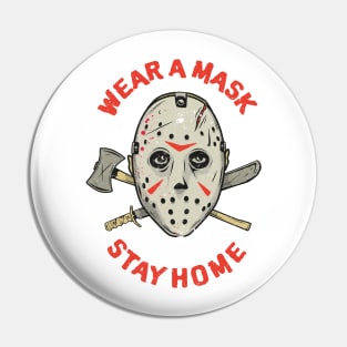 Wear a mask Pin