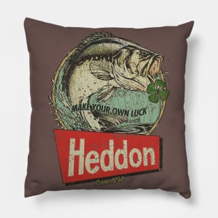 Heddon Lures - Make Your Own Luck 1894 Pillow