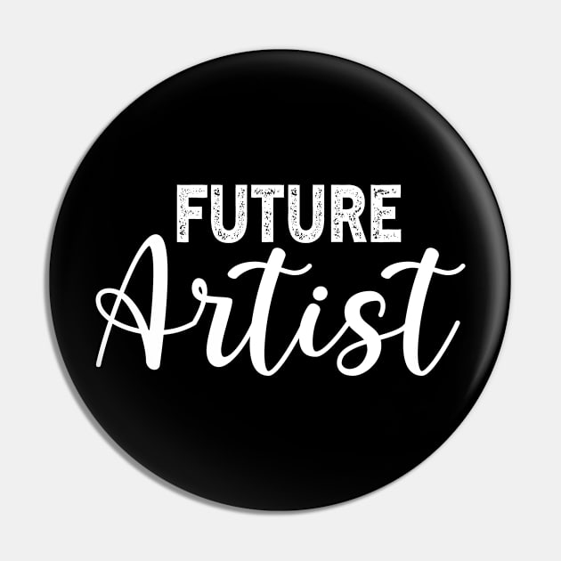 Future Artist Gradution Gift Pin by followthesoul