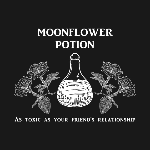 Moonflower potion (white) by Bioshart