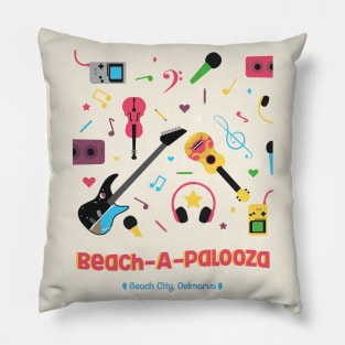 Beach-A-Palooza Concert Pillow