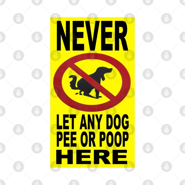 No More Dog Poop by VIVJODI