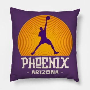 Phoenix Arizona Basketball Pillow