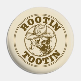 rootin tootin cowboy cat Pin