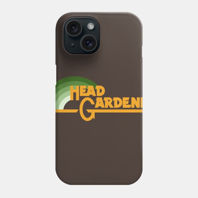 Head Gardener All Green Phone Case by BlueBoogieKalamazoo