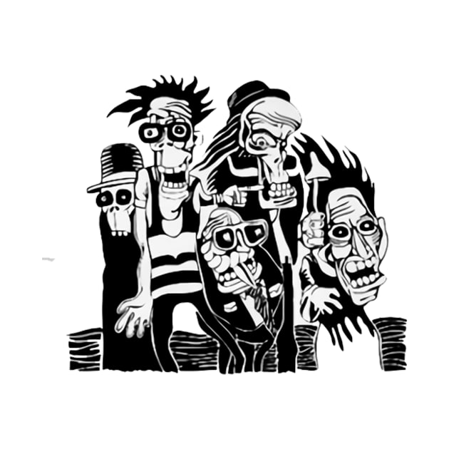 The Club of Monster Illustration by asokabudaya