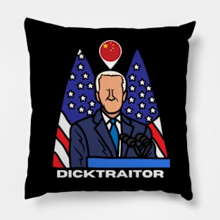 Biden DickTraitor Treason Pillow