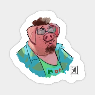 Pig man Magnet