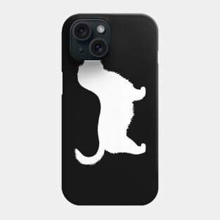 Glen of Imaal Terrier Silhouette - Long Tail Phone Case