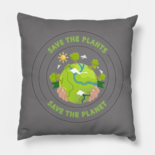 Save The Planet Pillow