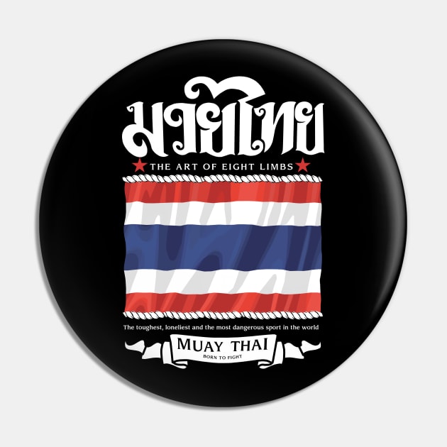 MMA Muay Thai Pin by KewaleeTee