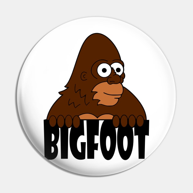 Bigfoot Pin by Supernaturalshack