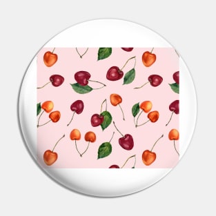 Blush cherries Pin