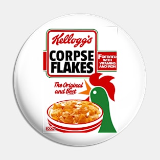 Corpse Flakes Pin