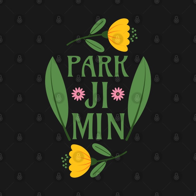 Park Jimin - Jimin BTS Army - Greenery Leaves by Millusti
