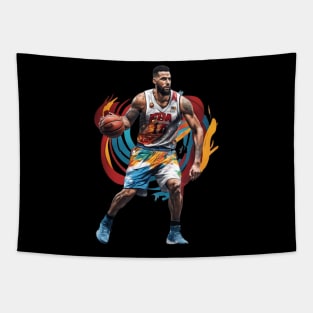 Basketball Power Forward Tapestry