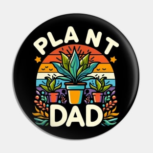 Plant Dad Sunrise - Plant Dad Appreciation Pin