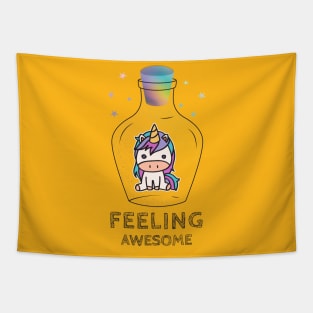 Unicorn - Feeling Awesome Tapestry