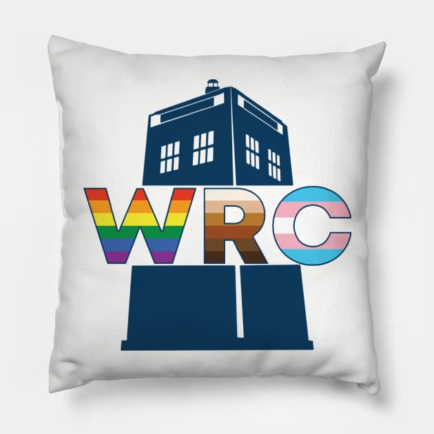 Classic WRC Pride 2021 Pillow by Fanthropy Running Clubs