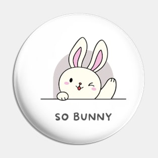 So Bunny Pin