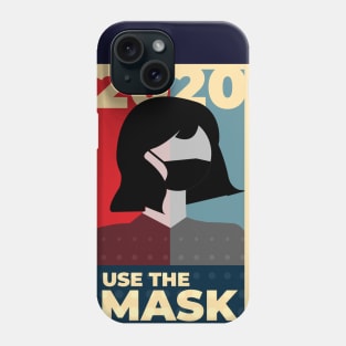 Use the mask 2020 Phone Case