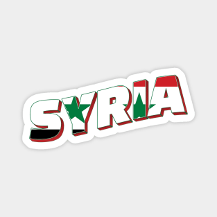 Syria Vintage style retro souvenir Magnet