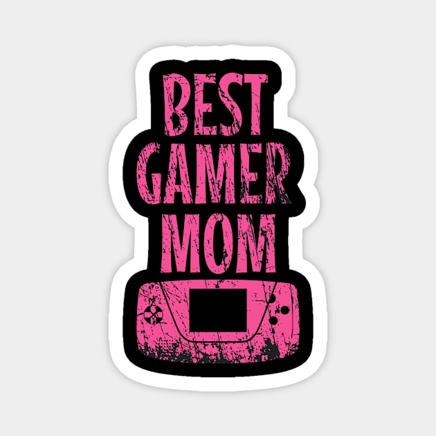 Best gamer mom Magnet by cypryanus
