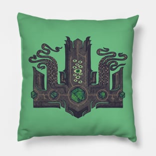 the crown of cthulhu Pillow