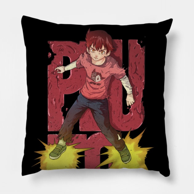 MIGHTY ATOM - Astro Boy | PLUTO Investigations Pillow by SALENTOmadness