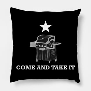 Come and Take It Grill (Large Design) Pillow