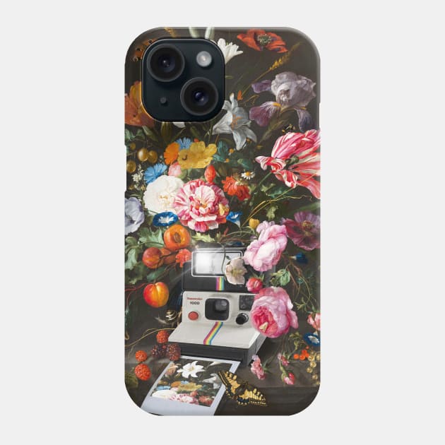 Floral instant photo Phone Case by Dikhotomy