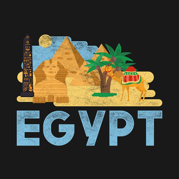 Ancient Egypt Retro Egyptian by shirtsyoulike