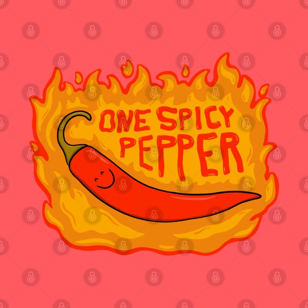 One Spicy Pepper by Doodle by Meg