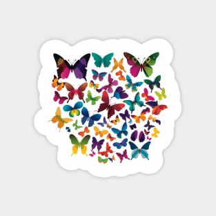 Artistic Flutterflies Magnet