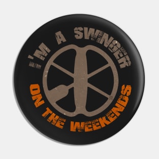 Detectorists I'm a Swinger mk1 by Eye Voodoo Pin