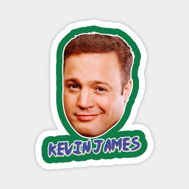 Funny Kevin James meme Magnet by wizardwenderlust