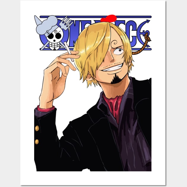 Vinsmoke Sanji One Piece - Sanji - Posters and Art Prints