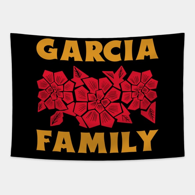 GARCIA FAMILY SURNAME GIFT IDEA Tapestry by Cult Classics