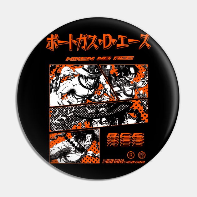 hiken no ace Pin by Retrostyle