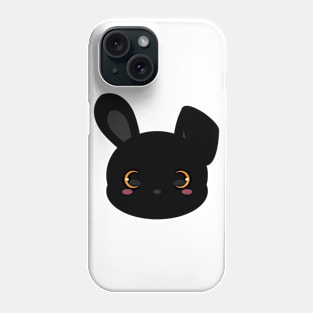 Cute Black Rabbit Phone Case