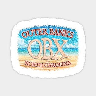 Outer Banks, (OBX), North Carolina, with Beach Magnet