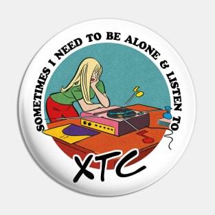 XTC Fan Art Design Pin