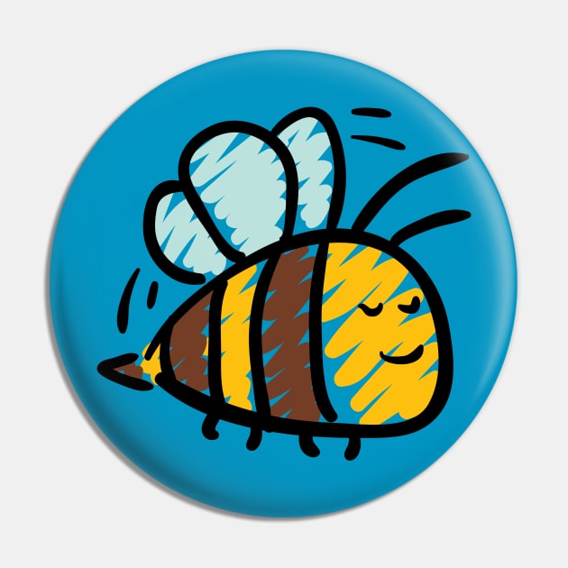 Cute bee Pin by UniqueDesignsCo