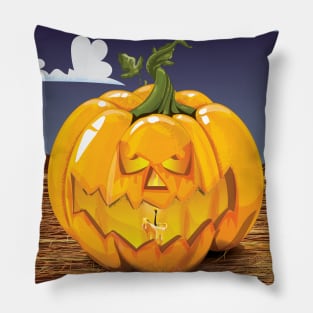 jack o lantern Pillow